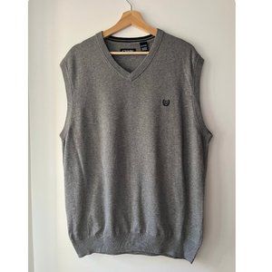 1990s Soft Cotton Sweater Vest | Preppy V-neck Pullover